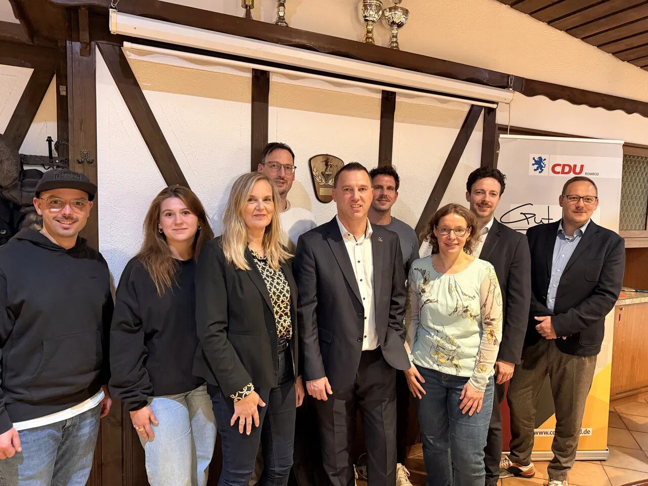 Der alte und neue Vorstand der CDU Romrod 